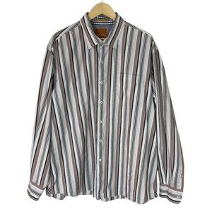 Tommy Bahama Shirt Mens 2XL Button Front Long Sleeve